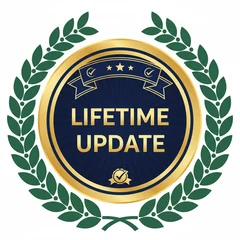 Lifetime Update Text in Trust Emblem